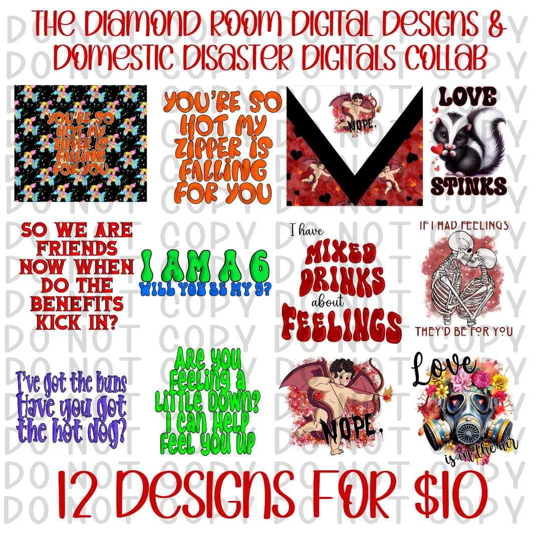 Snarky Valentine’s Day Collab w/The Diamond Room