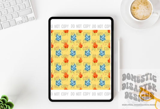 Sad Blue Star Design Solo Bundle