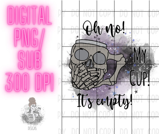 Oh no my cup